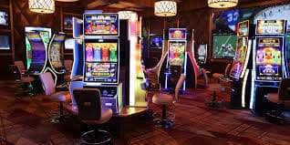 Dashboard permainan bandar bola855 dengan kategori slot, live dealer, dan sepak bola